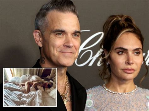 Robbie Williams Snoozes Totally Naked In Photo Shared By Wife Ayda Metro News