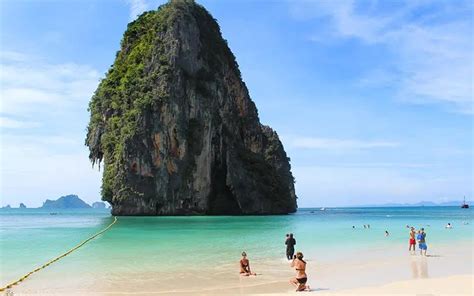 Phra Nang Beach A Praia Mais Bonita De Railay Na Tailândia