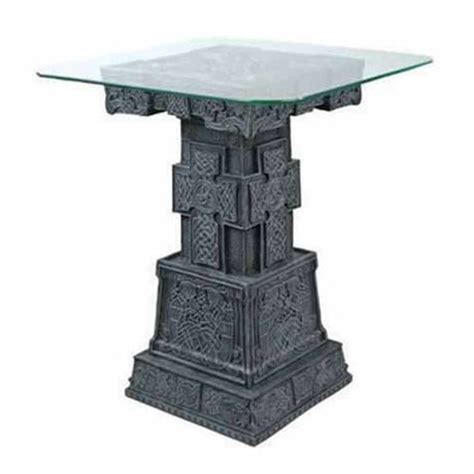 When you first sign up, you'll receive a buy one get one free creation cold stone creamery discount to use on your best. Celtic Resin Pillar Glass Top Table