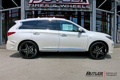 Infiniti Qx60 With 20in Lexani R Three Wheels Exclusively From Butler