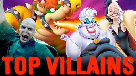 Top 10 Most Evil Villains Countdown Youtube