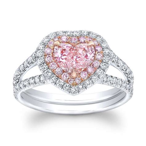 Prince charles was not only one of the most eligible bachelors in the world at the time, but as heir to the throne, his choice of an engagement. Fancy Orange Pink Diamond Platinum Ring Heart Shape GIA ...