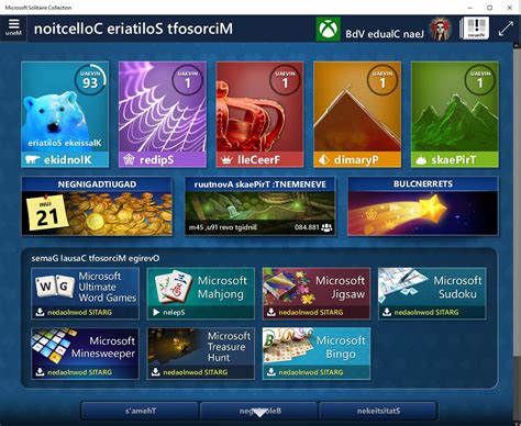 Windows Microsoft Solitaire Collection