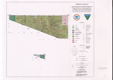 State Of Arizona Surface Management Responsibility 2000 Atascosa Mts
