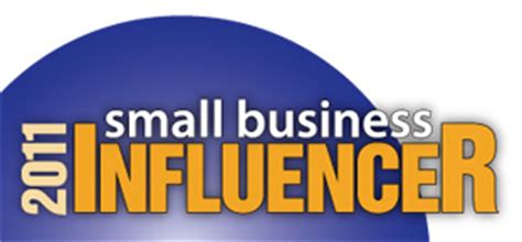 Consultez le concours de logo de careyann… le brief créatif. Small Business Influencer 2011 @SmallBizTrends