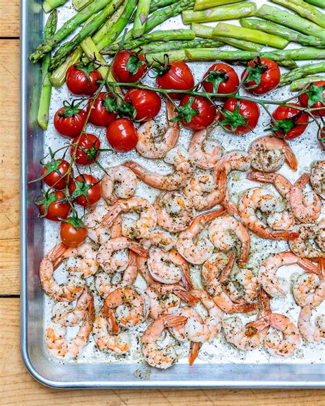 It comes so quickly + it pairs with so many different flavors and vegetables. Baked Lemon Garlic Butter Shrimp And Asparagus - Recipe Video