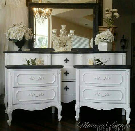 Dining room all dining table & chairs white marble dining sets from £499. French Provincial Glam Boudoir Bedroom Set Black and White ...