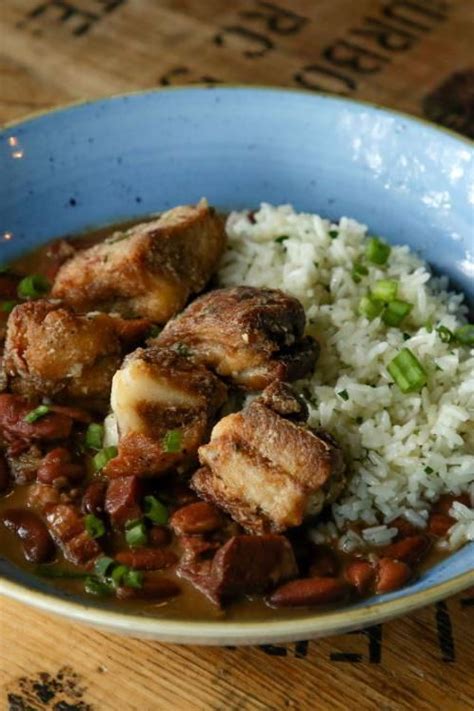 First this is some sort of soup, our beans are not runny liquid! New Orleans-Style Red Beans and Rice | Recipe in 2020 ...