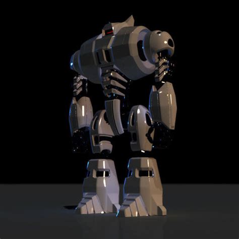 Robot Model Full Rigged Animated Cgtrader