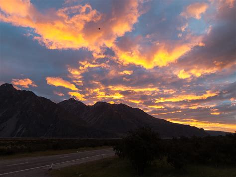 Aoraki Mount Cook Village New Zealand Sunrise Sunset Times