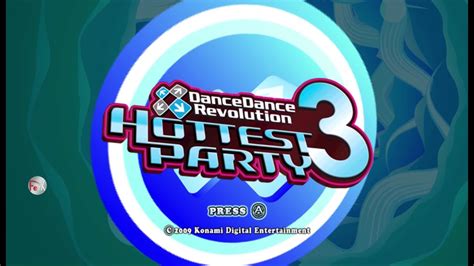Dance Dance Revolution Hottest Party 3 Song List Wii Youtube