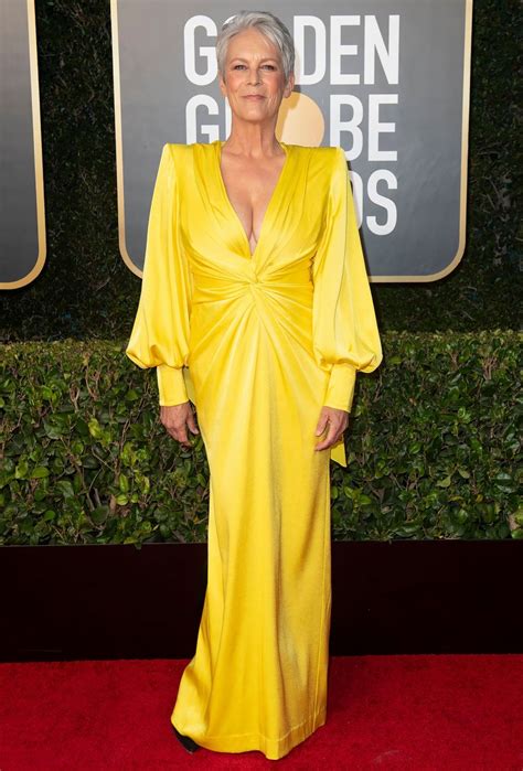 Golden Globes 2021 Red Carpet Fashion See Celeb Dresses Gowns