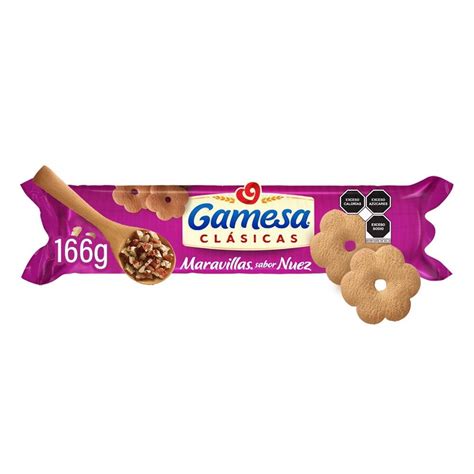 Galletas Gamesa Clásicas maravillas nuez 116 g Walmart