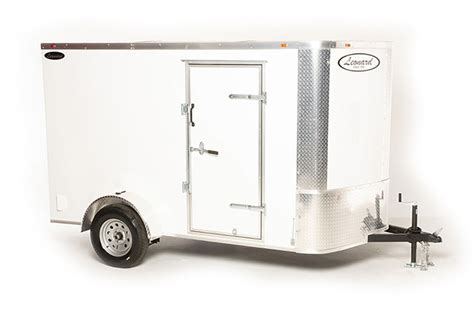 6x10 Cargo Trailer Aluminum And Enclosed Leonard Usa