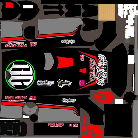 Iracing Late Model Template Wrap