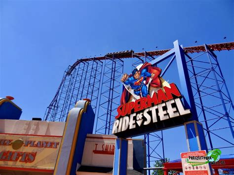 Superman Ride Of Steel Six Flags America Freizeitpark Welt De