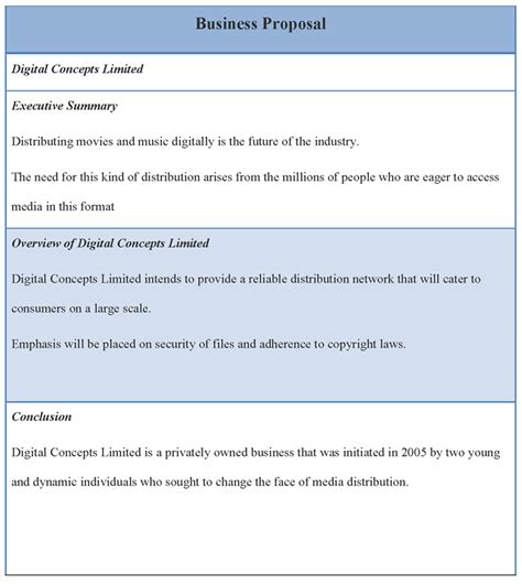 Search for business proposal template here. Business Proposal Template, Sample of Business Proposal Template | Sample Templates