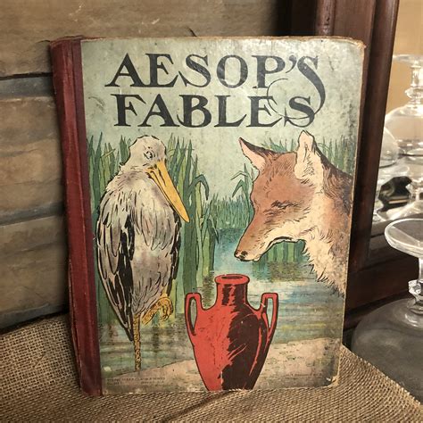 1890 Aesops Fables Classic Stories