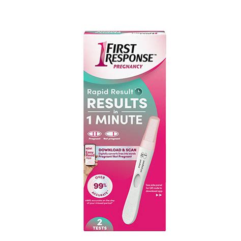 First Response Rapid Result Pregnancy Tests 2 Count Stayjuve
