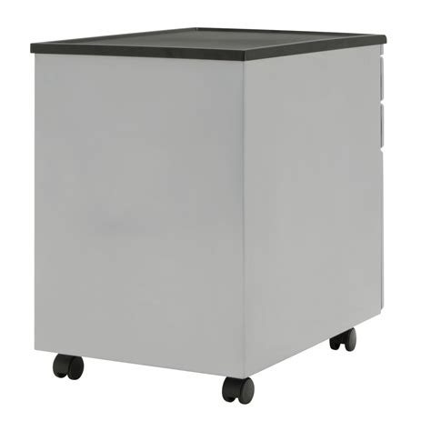 Browse silver file cabinets on sale, by desired features, or by customer ratings. 3 Drawer Metal Mobile File Cabinet with Locking Drawers in ...