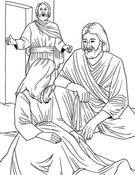 Miracles Of Jesus Coloring Pages At Free Printable