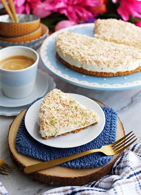 No Bake Coconut Lime Mascarpone Cheesecake Yay For Food