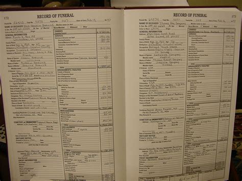 Herndon Funeral Home Records