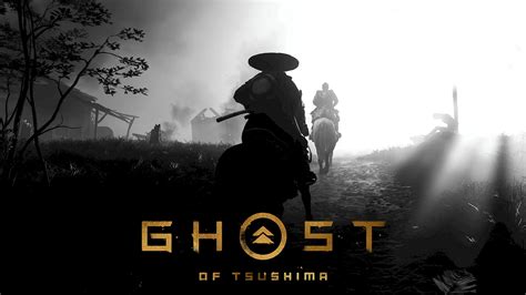 Ghost Tsushima Logo Wallpapers Wallpapers High Resolution