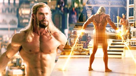 Thor Love And Thunder Thor Naked Scene Zeus Vs Thor Thor Amor E Trov O Youtube