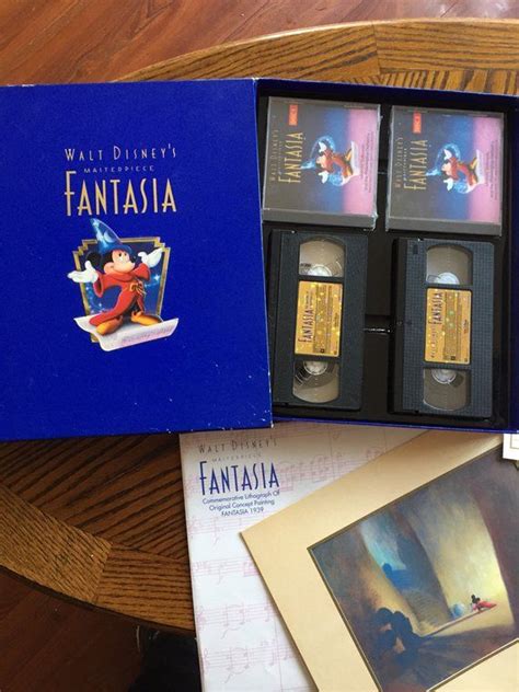 Walt Disney S Fantasia Deluxe Collector S Edition Etsy Fantasia