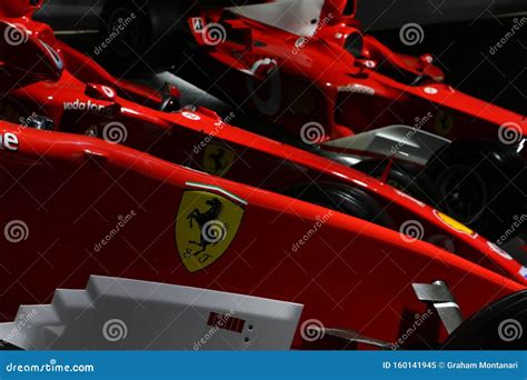 Display Of Formula 1 Ferraris Editorial Image Image Of Formula