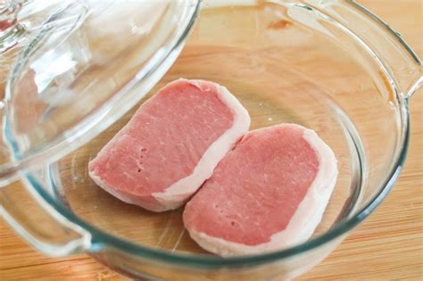 4 center cut grassfed pork chops 2 tablespoons cooking oil 1 cup chopped onion 1/4 teaspoon pepper 1 can chicken broth (or chicken bouillon pork chop recipe with artichokes. How Can I Bake Tender Center-Cut Pork Loin Chops ...