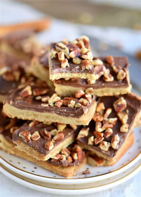 Youre Going To Go Crazy For These Easy Toffee Bars Simply Delicious Cookie Bars Topped With