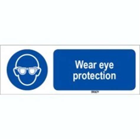 818478 Iso 7010 Sign Wear Eye Protection Markertech Uk