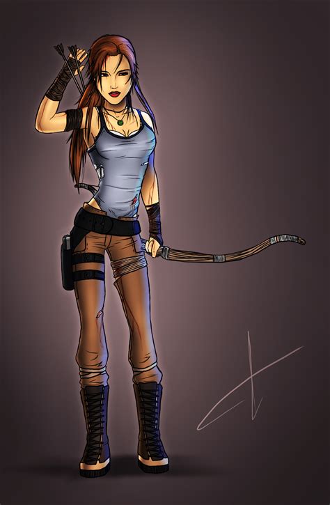 Lara Croft Tomb Raider A Survivor Is Born 2013 By Feareffectinferno