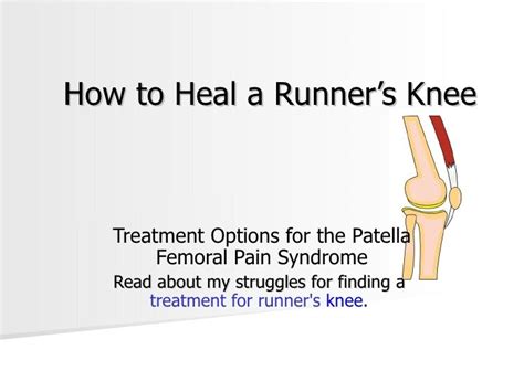How To Heal A Runners Knee