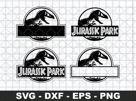 Jurassic World Logo Svg Clean And Easy To Cut