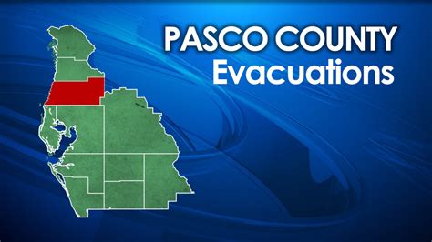 Pasco County Evacuation Mandatory Evacuations Expanded
