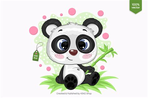 Artstation Cute Cartoon Panda Books And Comics