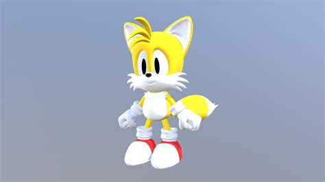 Classic Tails 3d Model