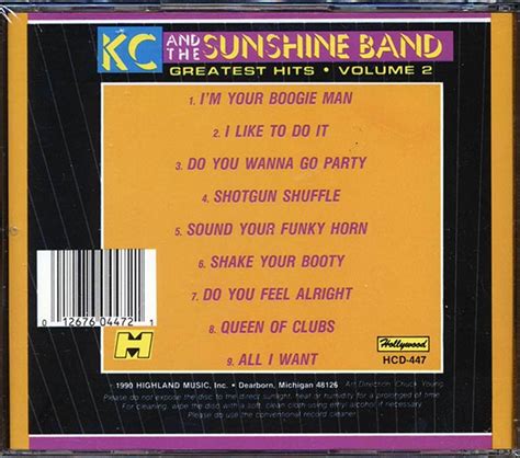 Kc And The Sunshine Band Greatest Hits Volume 2
