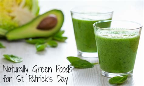 10 Naturally Green Foods For St Patricks Day Social Moms