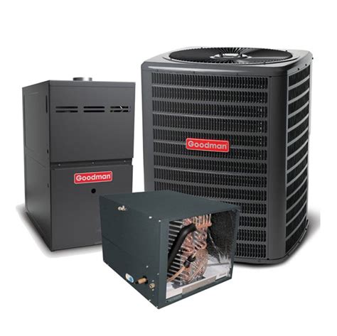 Goodman Ton Seer Single Stage Ac Matched With Single Stage Gas