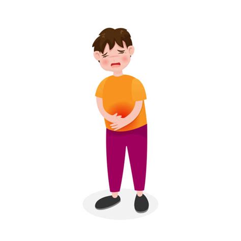 Boy Have Stomach Ache Illustrations Royalty Free Vector Graphics