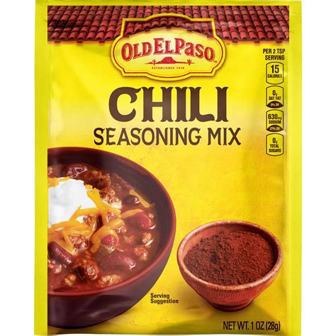 Chili Seasoning Mix Products Old El Paso