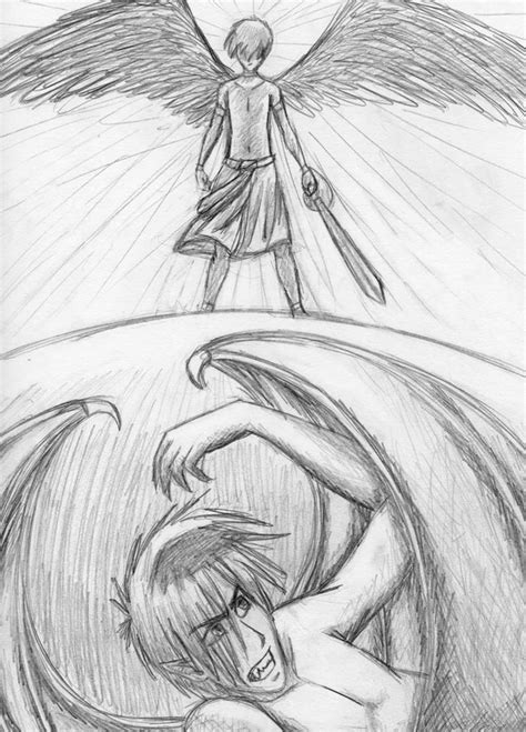 Angel Vs Demon By Kiki564 On Deviantart