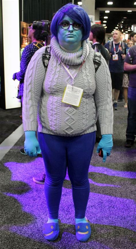 We Re Loving This Sadness Costume From Disney Pixar S Inside Out Halloween Costume Couple