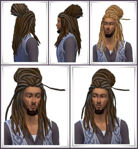 Sims 4 Hair Mods Male Dreadlocks