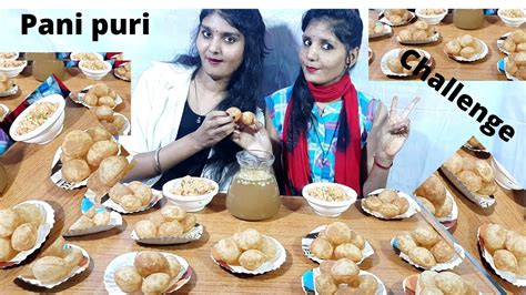 Pani Puri Challenge Pani Puri Eating Competition Puchka Competition