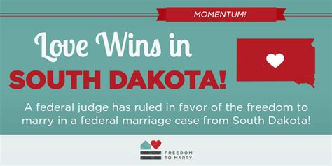 Federal Judge Rules South Dakota Same Sex Marriage Ban Unconstitutional